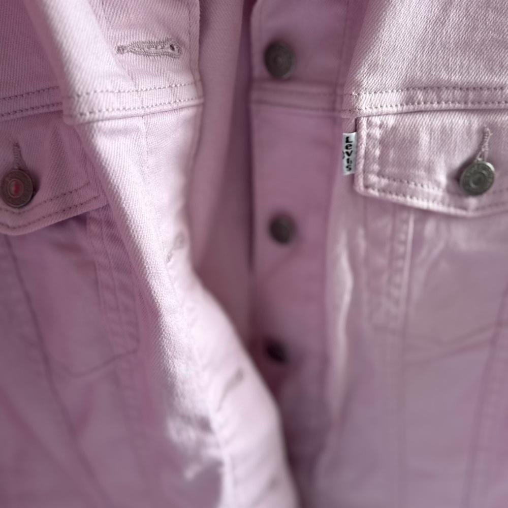Levi's Light Pink Denim Jacket
